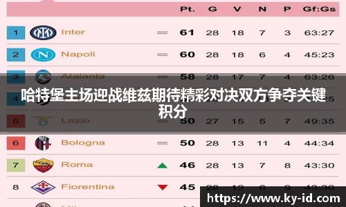 哈特堡主场迎战维兹期待精彩对决双方争夺关键积分